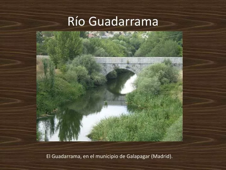 r o guadarrama