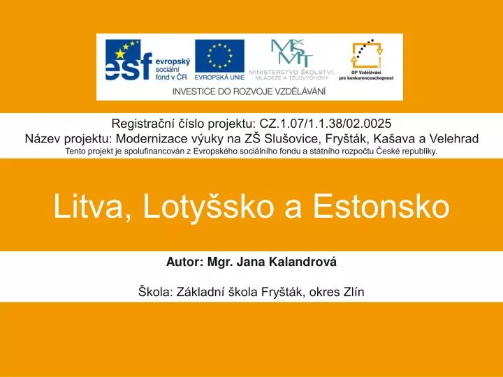 litva loty sko a estonsko