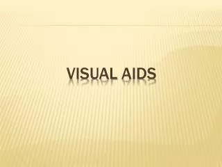 Visual AIds