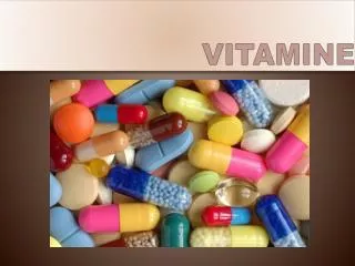 vitamine