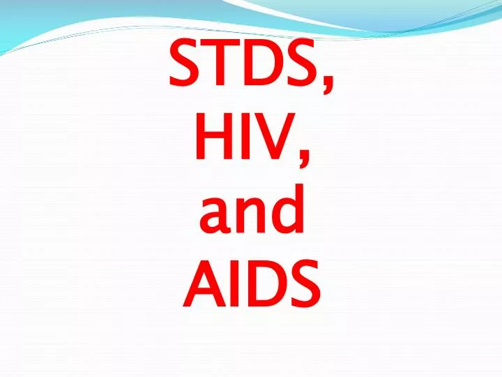 stds hiv and aids