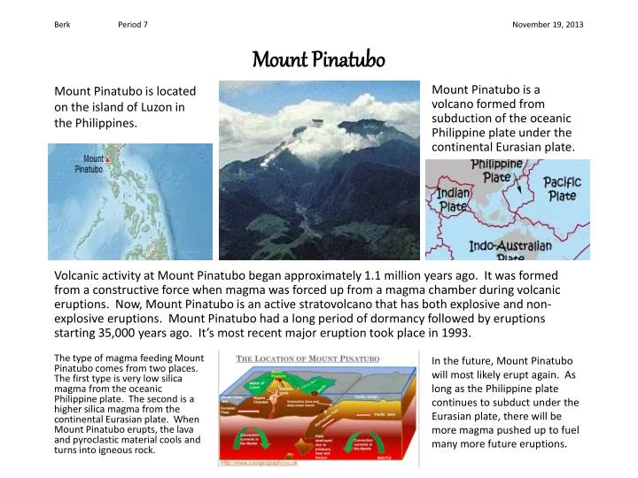 mount pinatubo