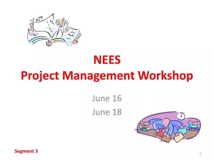 nees project management workshop