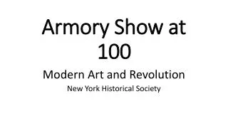 Armory Show at 100