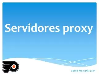 servidores proxy