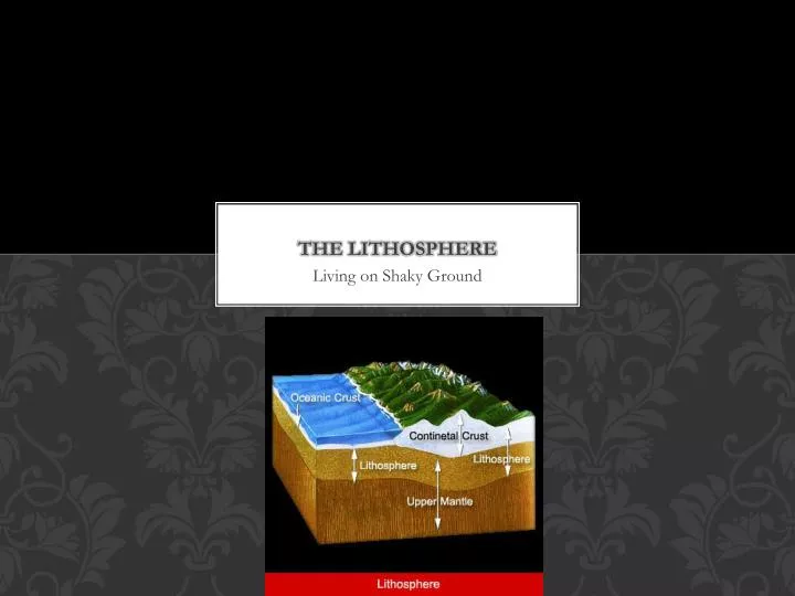 the lithosphere