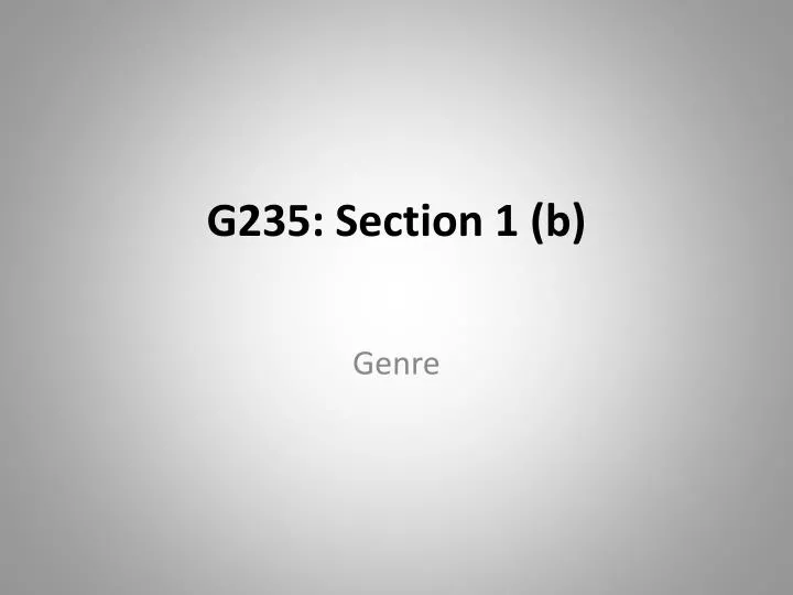 g235 section 1 b