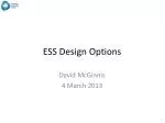 Advancements and Cost Analysis of the ESS Linac Design - slide 1