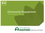Community Engagement - slide 1