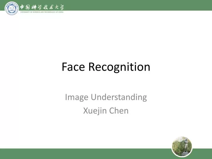 face recognition