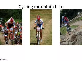 Cycling mountain bike