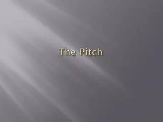 The Pitch