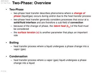 Two-Phase: Overview