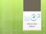 Stand van zaken - slide 1