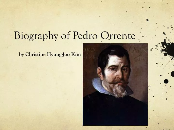 biography of pedro orrente