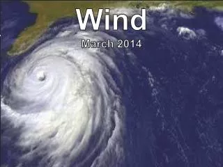 Wind March 2014