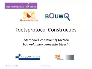 toetsprotocol constructies
