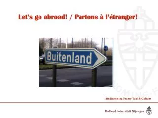 let s go abroad partons l tranger