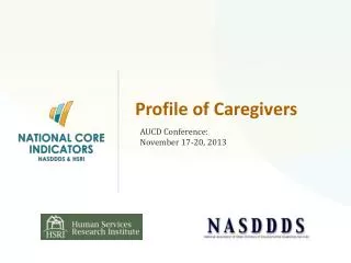Profile of Caregivers