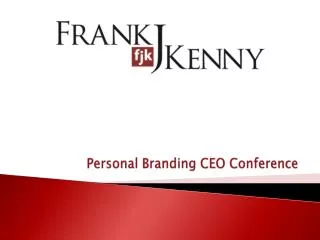 Personal Branding CEO Conference