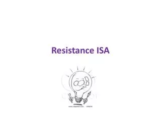 Resistance ISA