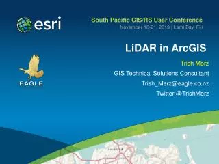 LiDAR in ArcGIS