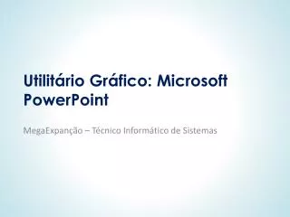 utilit rio gr fico microsoft powerpoint