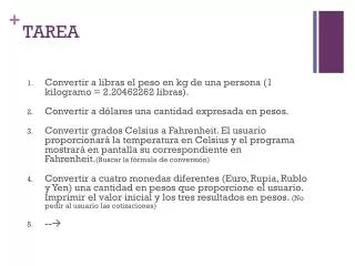 tarea