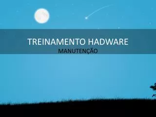 treinamento hadware