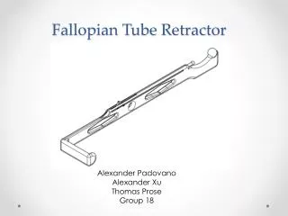Fallopian Tube Retractor