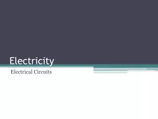 electricity