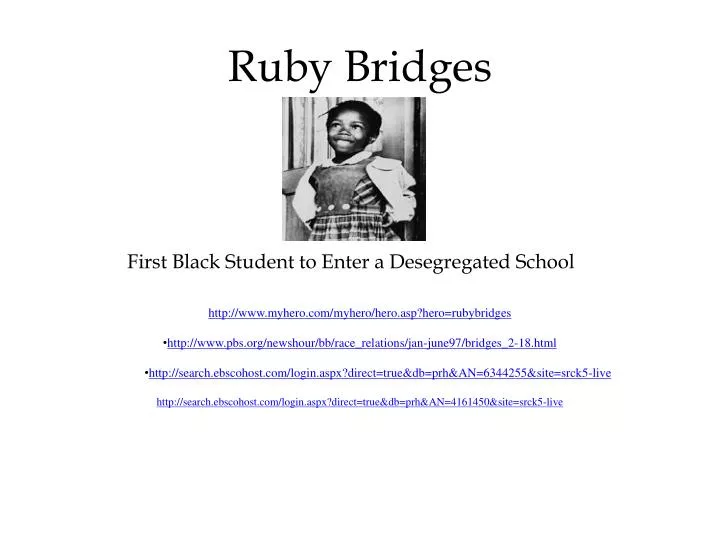 ruby bridges
