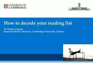 How to decode your reading list