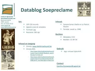 datablog soepreclame