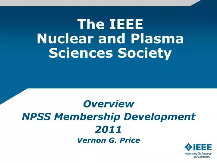 the ieee nuclear and plasma sciences society