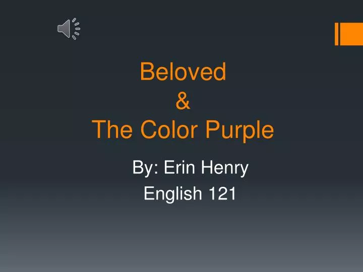 beloved the color purple