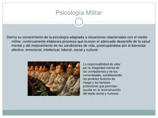 psicolog a militar
