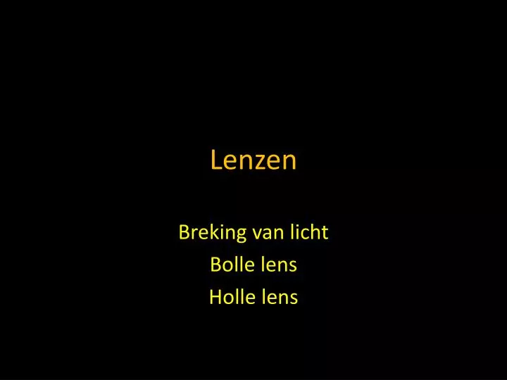 lenzen