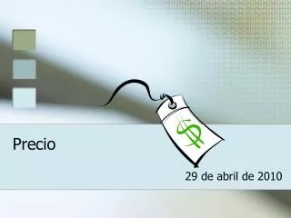 precio