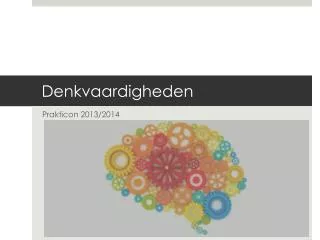 denkvaardigheden
