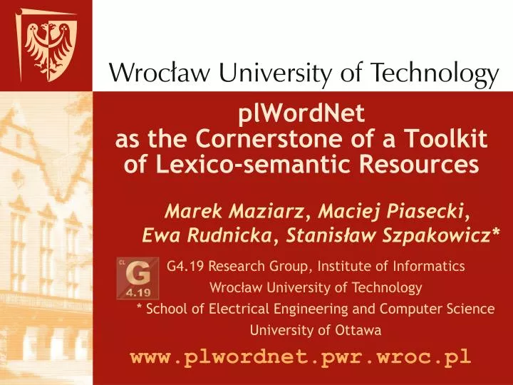 plwordnet as the cornerstone of a toolkit of lexico semantic resources