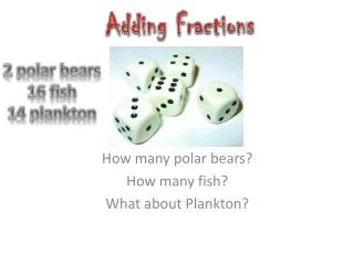 Adding Fractions