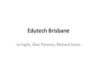 Edutech B risbane