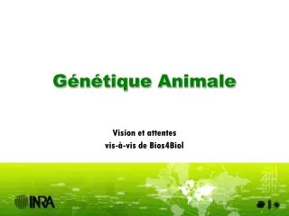 Génétique Animale