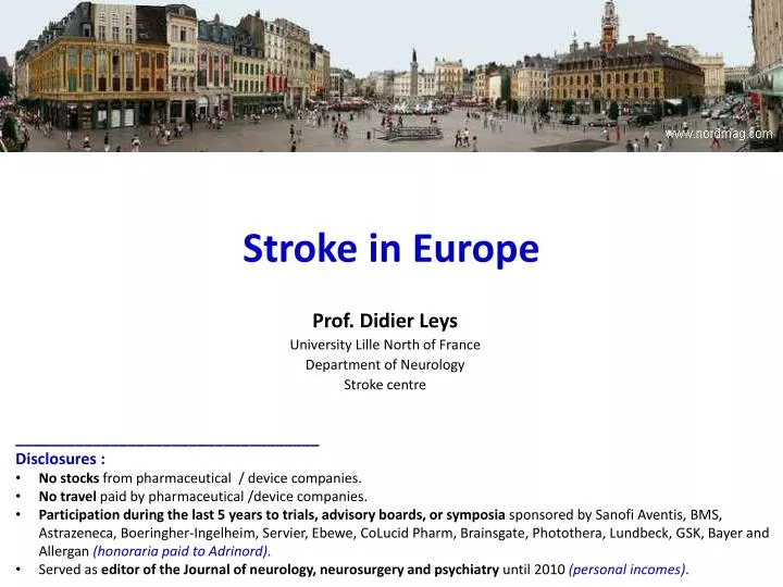 stroke in europe
