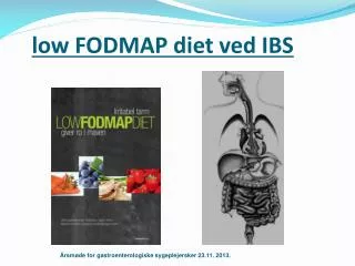 low FODMAP diet ved IBS