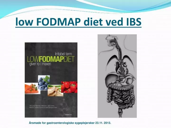 low fodmap diet ved ibs