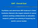 Global Collaboration in Cancer Care: MD Anderson's Sister Institution Network - slide 1