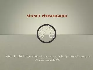 s ance p dagogique