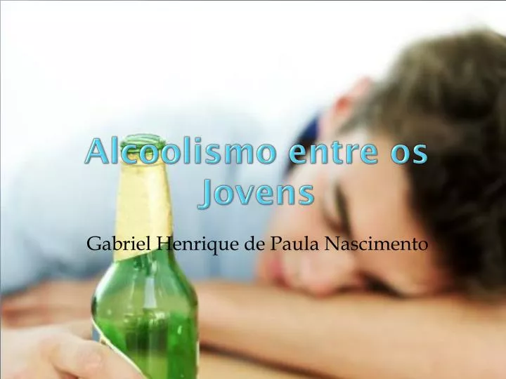 alcoolismo entre os jovens